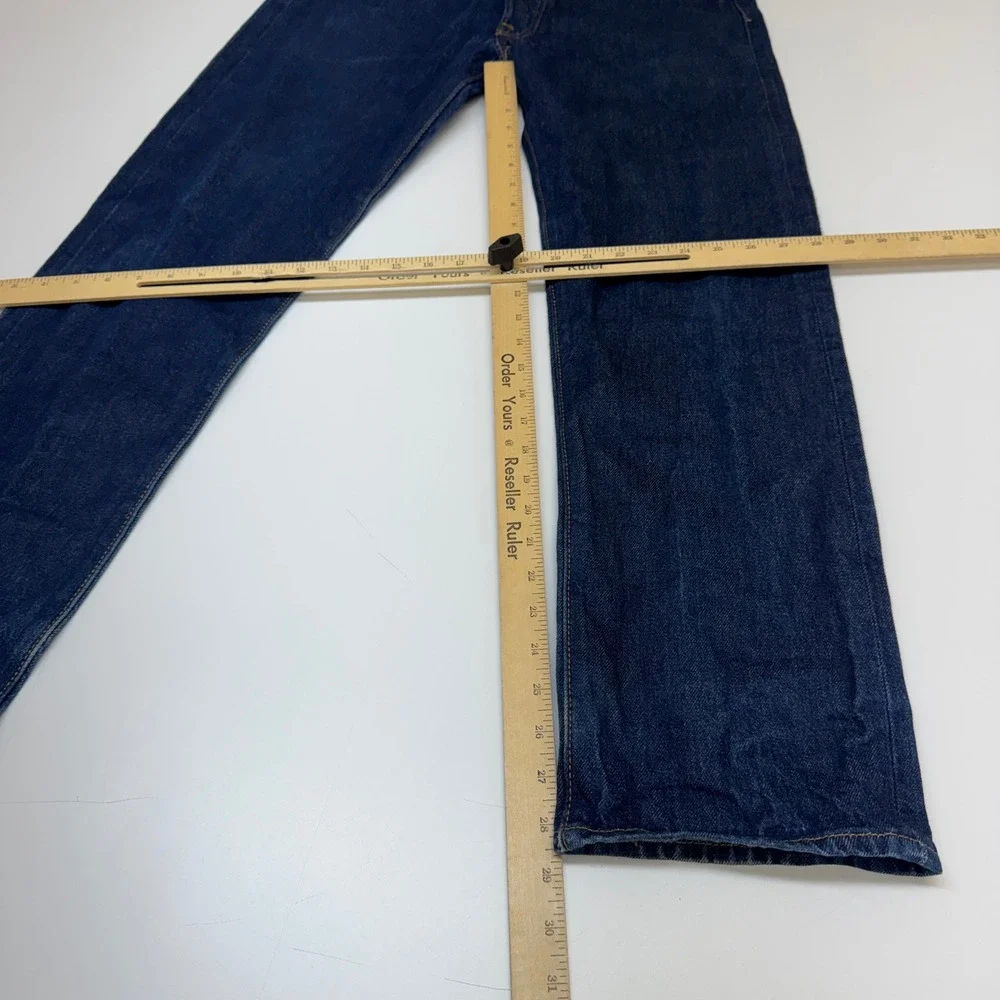Levi's 501 Jeans Mens W33 L29 Dark Blue Indigo Classic Workwear